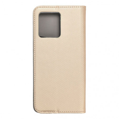 Peněženkové pouzdro Smart Case Book na Motorola Edge 40 Zlatý