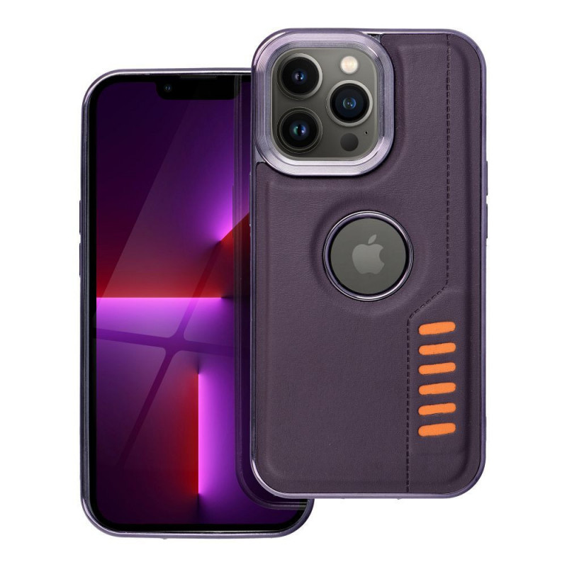 Kryt MILANO na Apple iPhone 13 Pro Tmavě fialový (purple)