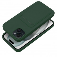 Kryt Card na Apple iPhone 15 Plus Zelený