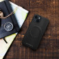 Kryt Roar Leather Mag na Apple iPhone 13 Pro Elegantní  MagSAFE  Černý