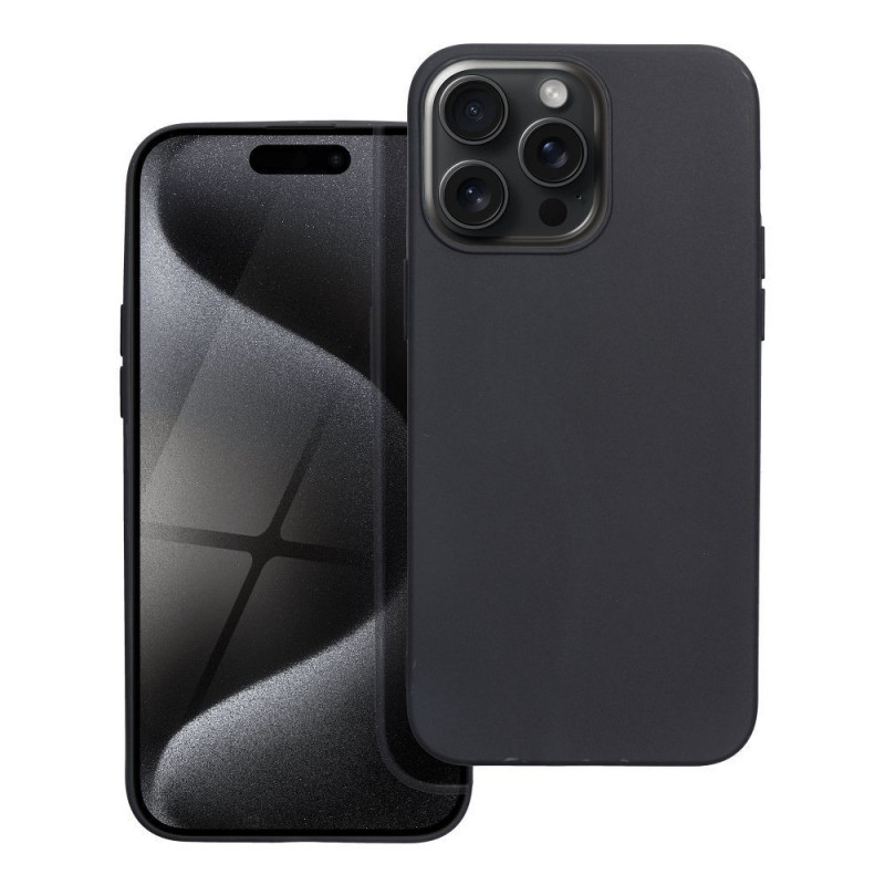 Kryt MATT na Apple iPhone 15 Pro Černý