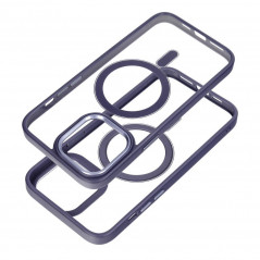 Kryt Color Edge Mag na Apple iPhone 14 Pro Max MagSAFE  Hluboká fialová