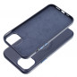 Kryt Roar Leather Mag na Apple iPhone 15 Plus Elegantní  MagSAFE  Tmavší modrý