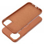 Kryt Roar Leather Mag na Apple iPhone 15 Plus Elegantní  MagSAFE  Hnědý