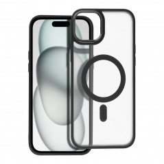 Kryt Matte Mag Cove na Apple iPhone 15 Plus MagSAFE  Černý