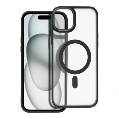 Kryt Matte Mag Cove na Apple iPhone 15 Plus MagSAFE  Černý