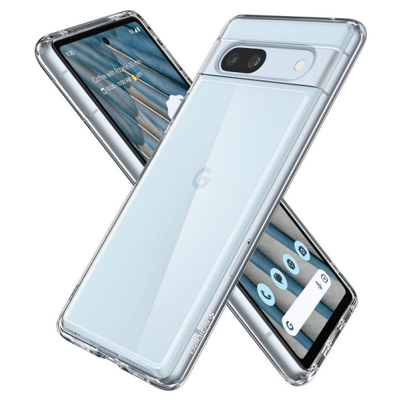 Kryt Spigen Ultra Hybrid na Google Pixel 7a Křišťálově čistý  Průhledný