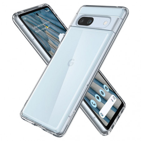 Kryt Spigen Ultra Hybrid na Google Pixel 7a Křišťálově čistý  Průhledný