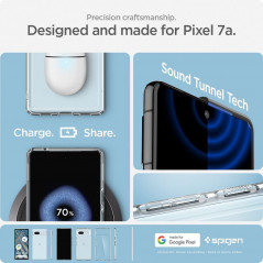 Kryt Spigen Ultra Hybrid na Google Pixel 7a Křišťálově čistý  Průhledný