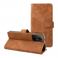 Peněženkové pouzdro TENDER Book na XIAOMI Redmi Note 12s Hnědý