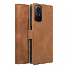 Peněženkové pouzdro TENDER Book na XIAOMI Redmi Note 12s Hnědý