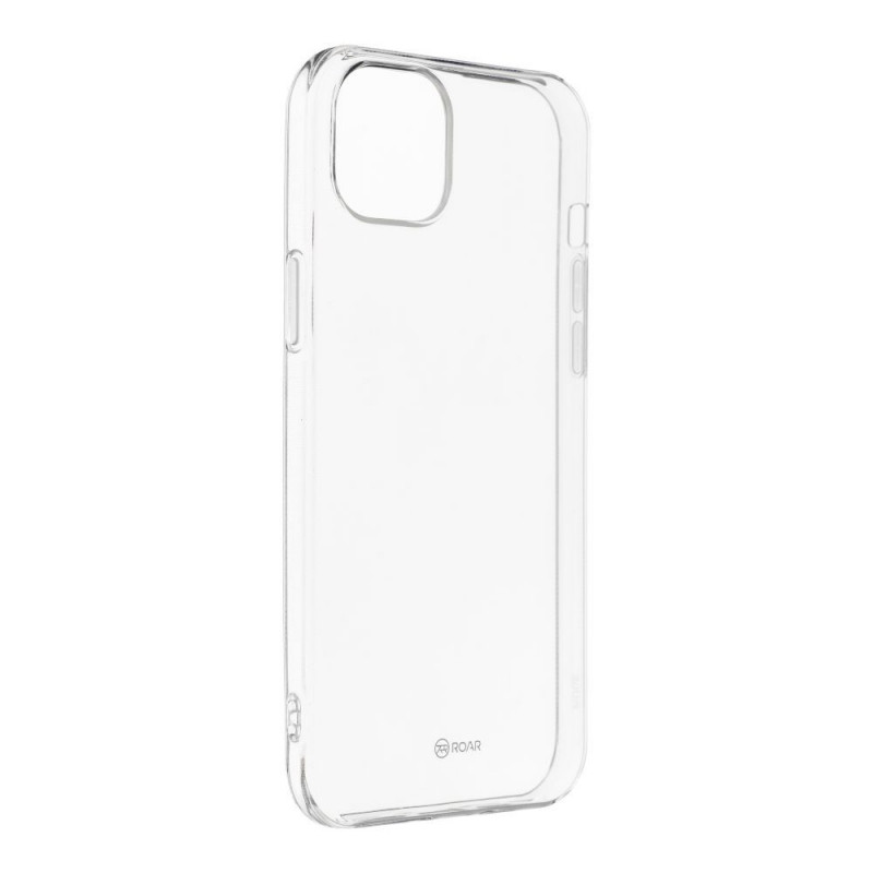 Kryt Roar Jelly Case na Apple iPhone 15 Plus Průhledný