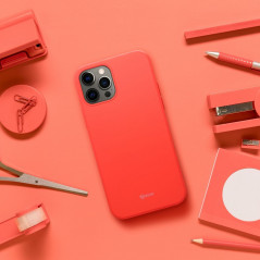 Kryt Roar Colorful Jelly na Apple iPhone 15 Plus Broskvovo-růžový