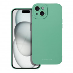 Kryt Roar Luna na Apple iPhone 15 Plus Jednobarevný, Stylový, Estetický doplněk  Zelený