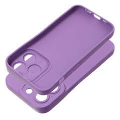 Kryt Roar Luna na Apple iPhone 15 Pro Jednobarevný, Stylový, Estetický doplněk  Fialový (Violet)