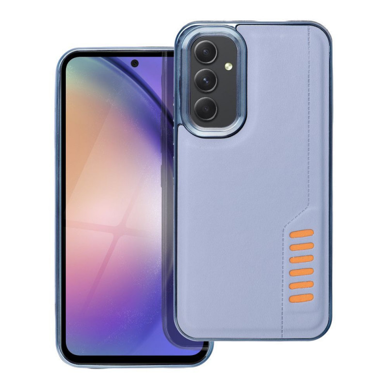 Kryt MILANO na Samsung Galaxy A54 Modrý