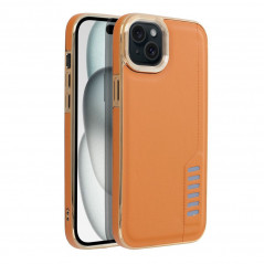 Kryt MILANO na Apple iPhone 15 Plus Hnědý