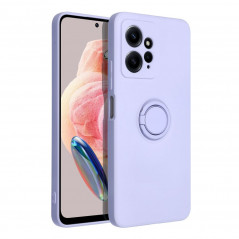 Kryt Silicone ring na XIAOMI Redmi Note 12 4G Fialový (Violet)