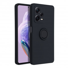 Kryt Silicone ring na XIAOMI Redmi Note 12 Pro Plus 5G Černý