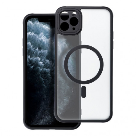 Kryt Matte Mag Cove na Apple iPhone XS Max MagSAFE  Černý