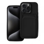 Kryt Card na Apple iPhone 15 Pro Černý
