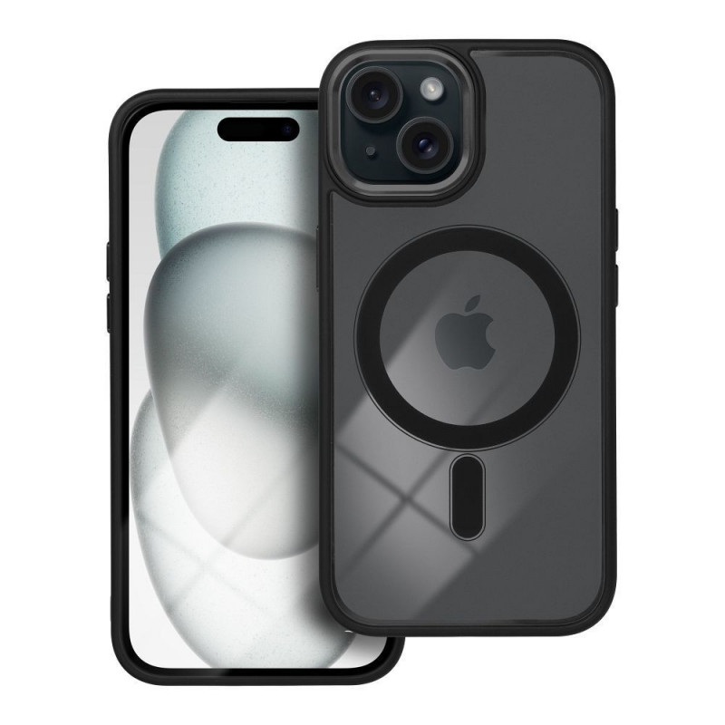 Kryt Color Edge Mag na Apple iPhone 15 MagSAFE  Černý