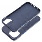 Kryt Roar Leather Mag na Apple iPhone 15 Elegantní  MagSAFE  Tmavší modrý