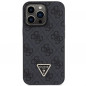 Kryt Guess Metal Logo Starss Crossbody na Apple iPhone 13 Pro Elegantní  Černý