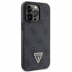 Kryt Guess Metal Logo Starss Crossbody na Apple iPhone 13 Pro Elegantní  Černý