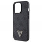 Kryt Guess Metal Logo Starss Crossbody na Apple iPhone 13 Pro Elegantní  Černý