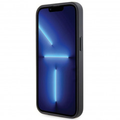 Kryt Guess Metal Logo Starss Crossbody na Apple iPhone 13 Pro Max Elegantní  Černý