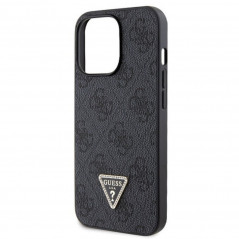 Kryt Guess Metal Logo Starss Crossbody na Apple iPhone 13 Pro Max Elegantní  Černý