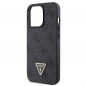 Kryt Guess Metal Logo Starss Crossbody na Apple iPhone 13 Pro Max Elegantní  Černý