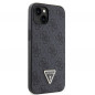 Kryt Guess Metal Logo Starss Crossbody na Apple iPhone 14 Elegantní  Černý