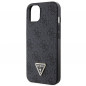 Kryt Guess Metal Logo Starss Crossbody na Apple iPhone 14 Elegantní  Černý
