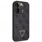 Kryt Guess Metal Logo Starss Crossbody na Apple iPhone 14 Pro Max Elegantní  Černý