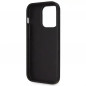 Kryt Guess Metal Logo Starss Crossbody na Apple iPhone 14 Pro Max Elegantní  Černý