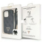 Kryt Guess Metal Logo Starss Crossbody na Apple iPhone 14 Pro Max Elegantní  Černý