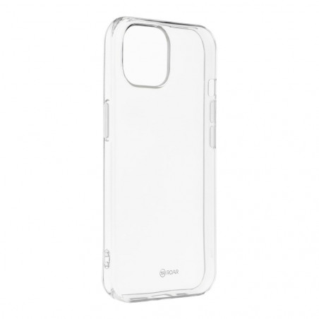 Kryt Roar Jelly Case na Apple iPhone 15 Průhledný
