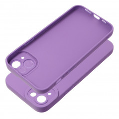 Kryt Roar Luna na Apple iPhone 15 Plus Jednobarevný, Stylový, Estetický doplněk  Fialový (Violet)