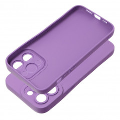 Kryt Roar Luna na Apple iPhone 15 Pro Max Jednobarevný, Stylový, Estetický doplněk  Fialový (Violet)