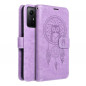 Peněženkové pouzdro MEZZO Book na XIAOMI Redmi Note 12s Lapač snů  Fialový (Purple)