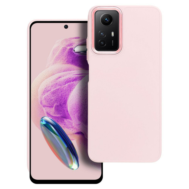 Kryt FRAME na XIAOMI Redmi Note 12s Elegantní  Pudrově růžový
