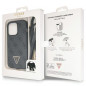 Kryt Guess Metal Logo Starss Crossbody na Apple iPhone 14 Pro Elegantní  Černý