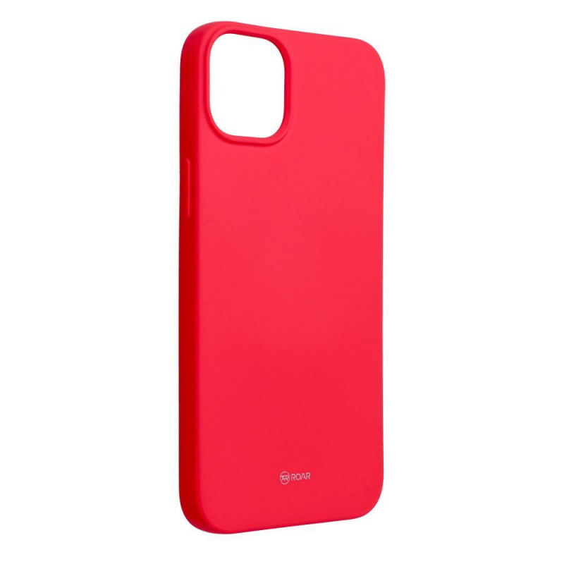 Kryt Roar Colorful Jelly na Apple iPhone 15 Plus Zářivý růžový