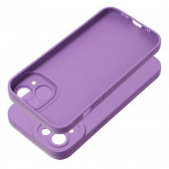 Kryt Roar Luna na Apple iPhone 15 Jednobarevný, Stylový, Estetický doplněk  Fialový (Violet)