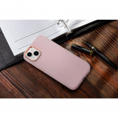 Kryt FRAME na Apple iPhone 12 mini Elegantní  Pudrově růžový