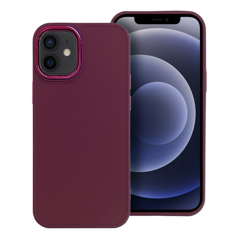 Kryt FRAME na Apple iPhone 12 mini Elegantní  Fialový (Purple)