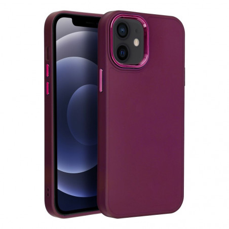 Kryt FRAME na Apple iPhone 12 mini Elegantní  Fialový (Purple)