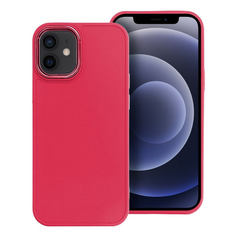 Kryt FRAME na Apple iPhone 12 mini Elegantní  Purpurový